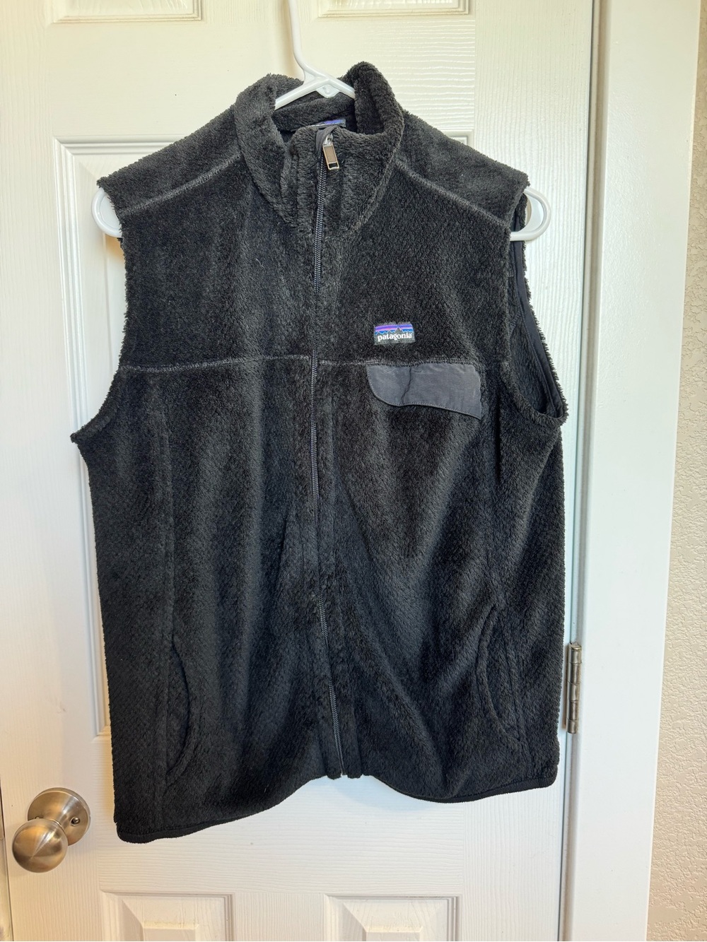 Patagonia Black Women’s  Fleece Vest with Zip